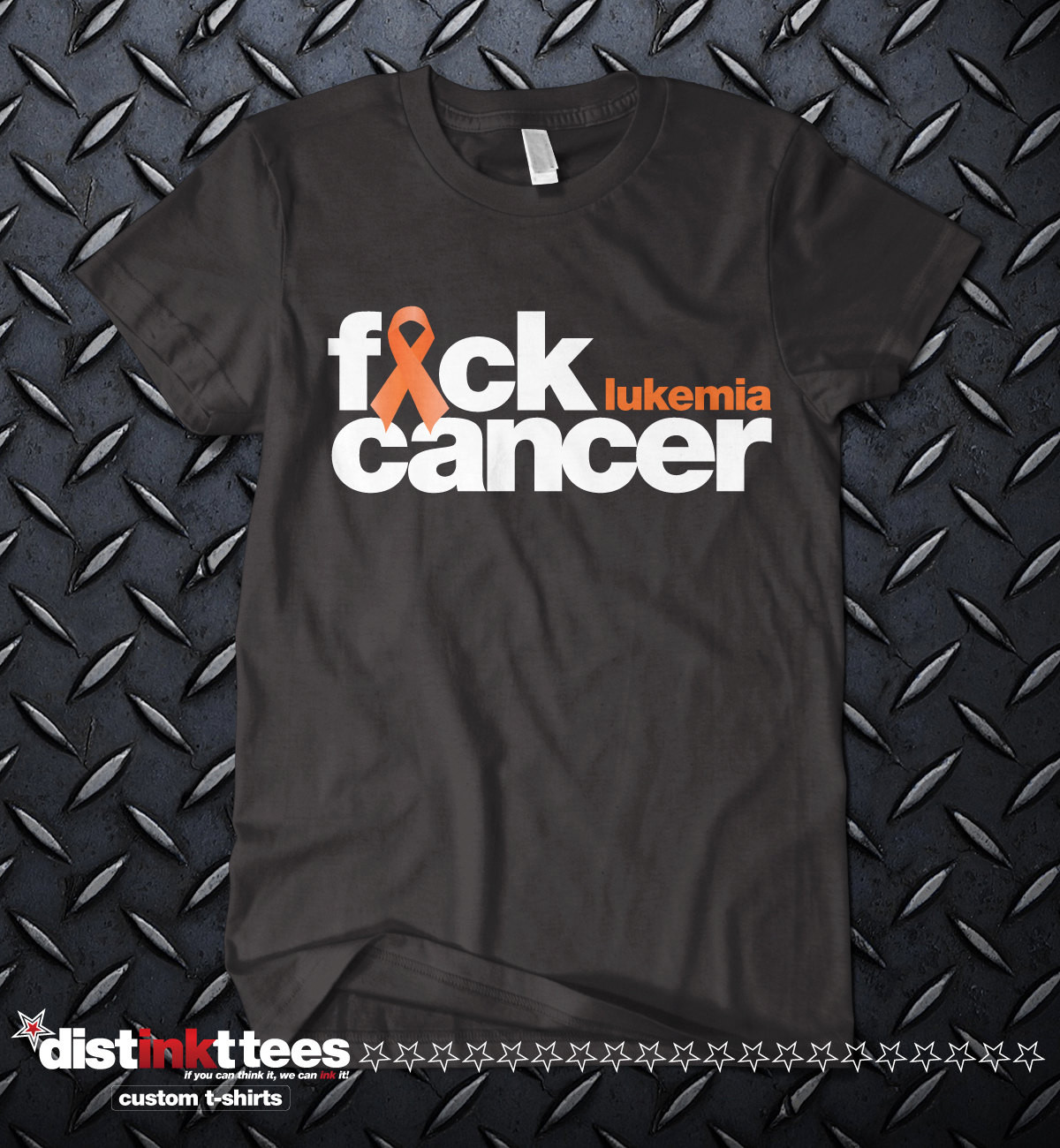 skuffe Rejse sammenhængende F*CK Leukemia Cancer one of a kind custom T-Shirt