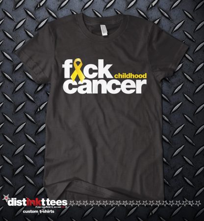 Fuck Childhood Cancer Shirt personalized by Distinkt Tees