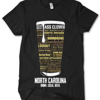 Distinkt Tees North Carolina Craft Beer t shirt