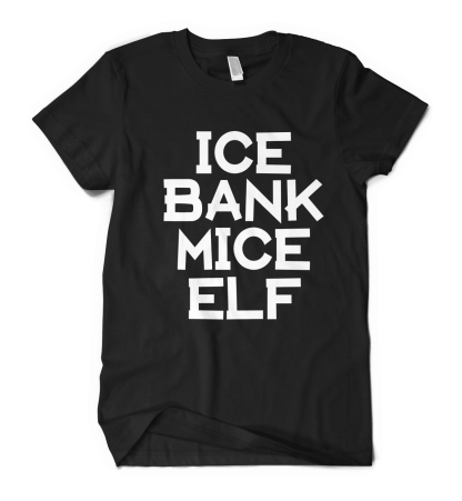 Ice Bank Bice Elf Funny Custom Shirt by Distinkt Tees