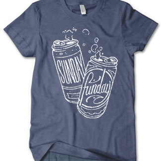 Sunday Funday Beer Drinkers Shirt by Distinkt Tees