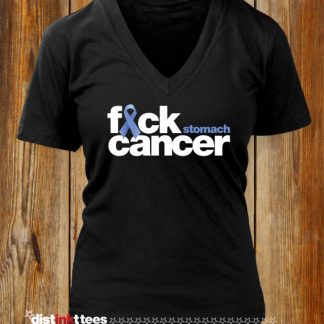 Fuck Stomach Cancer Women's V-Neck T-Shirt