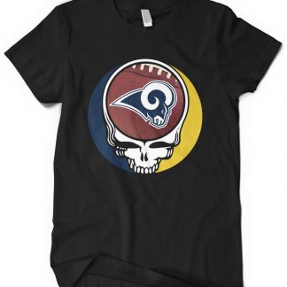 New England Patriots / Grateful Dead Custom Printed T-Shirt