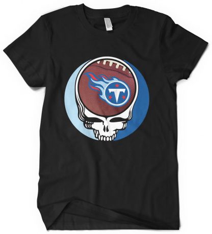 Tennessee Titans Grateful Dead Custom Printed T-Shirt