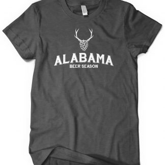 Alabama Beer and Deer Custom T-Shirt