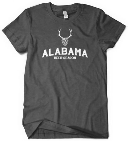 Alabama Beer and Deer Custom T-Shirt