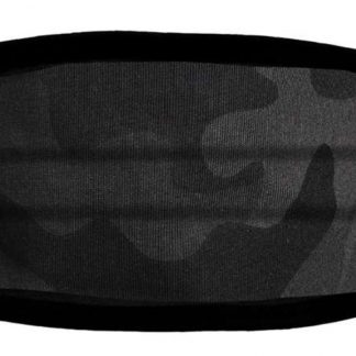 Black camo protective face mask