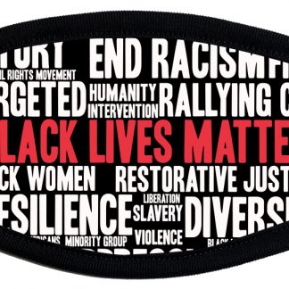 Black Lives Matter protective face mask