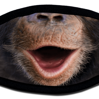 Chimp mouth designed protective face mask