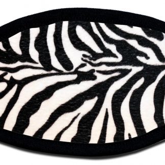 Zebra custom designed face mask