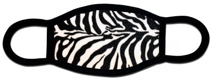 Zebra custom designed face mask